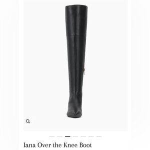 Vince Camuto Black Over-the-Knee Boots